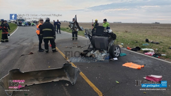 Dos Muertos En Un Violento Choque Sobre La Ruta Canal Verte