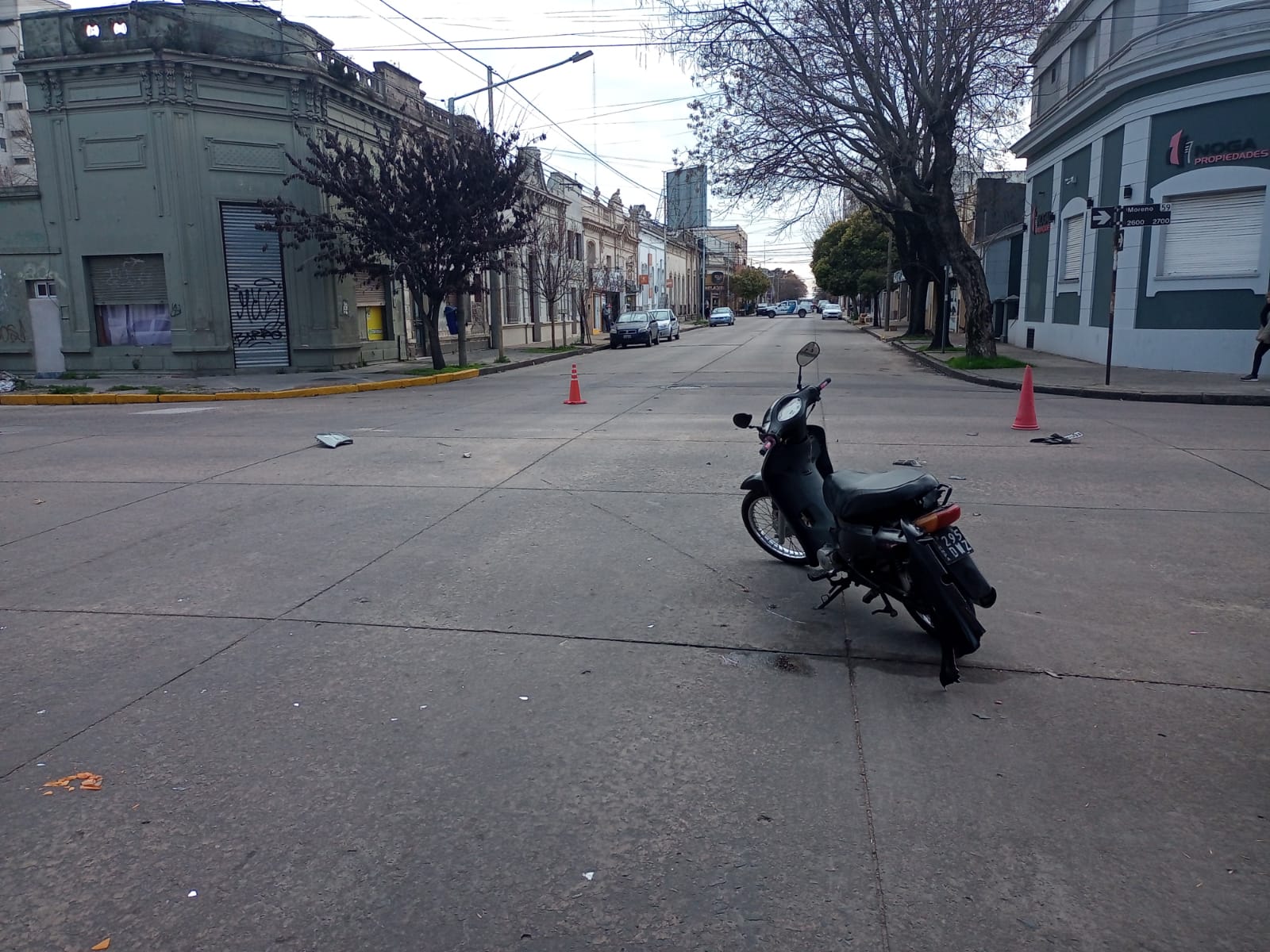 Dos Personas Heridas Tras Un Choque Entre Un Auto Y Una Moto :: Canal Verte