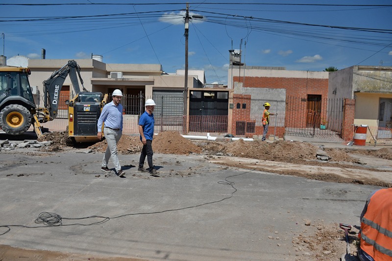 Avanza la segunda etapa de cloacas