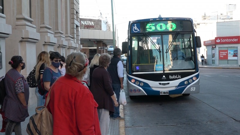 Transporte pblico: los usuarios se quejaron por las frecuencias