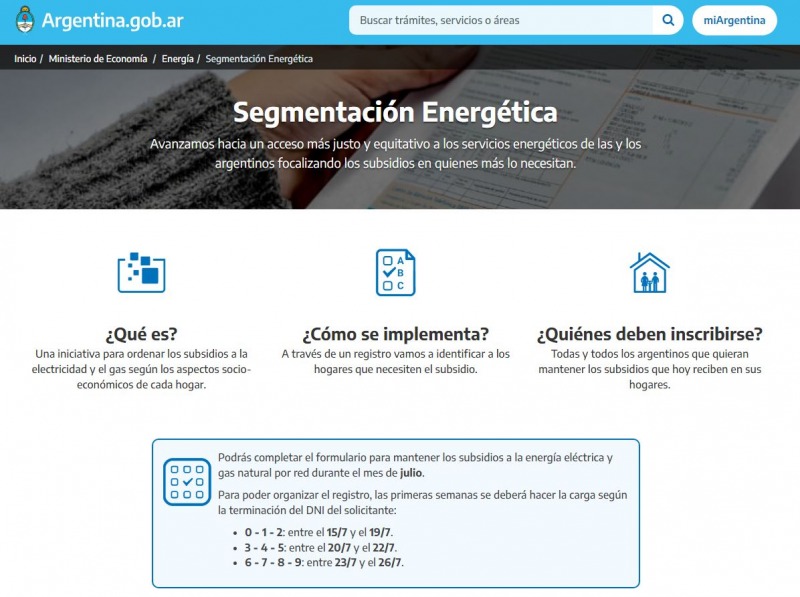 El Formulario Para Mantener Los Subsidios En La Luz Y El Gas Canal Verte 4580