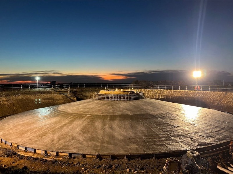 No se detiene la obra del parque elico en Olavarra