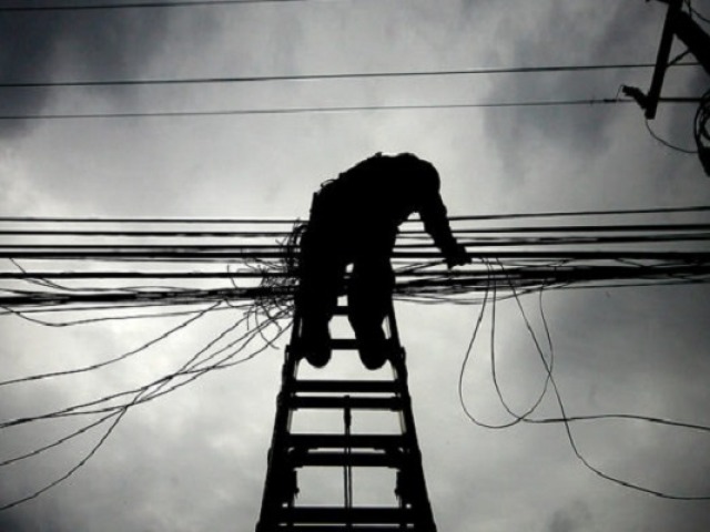 Sin alumbrado pblico en San Vicente por el robo de cables