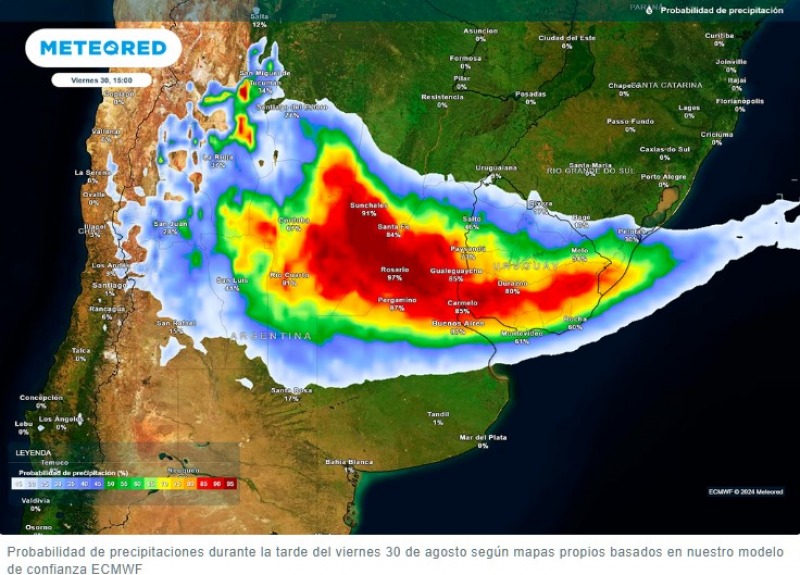 Este viernes llega la tormenta de Santa Rosa, pasar de visita?