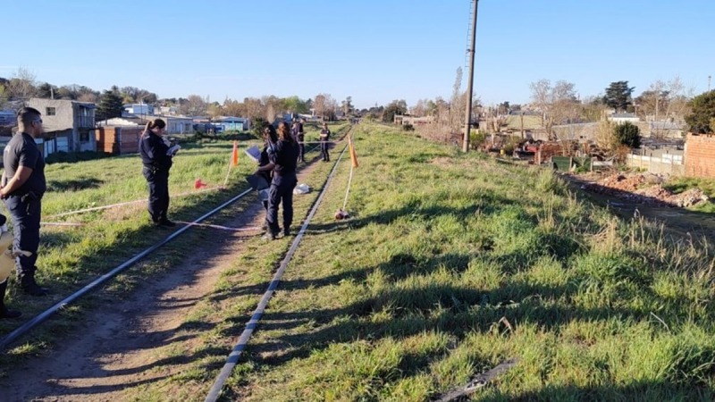 Tandil: muri una menor al ser embestida por un tren