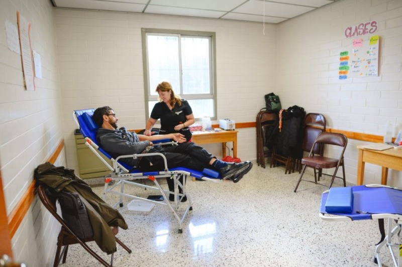 Nueva colecta externa de sangre de donantes voluntarios