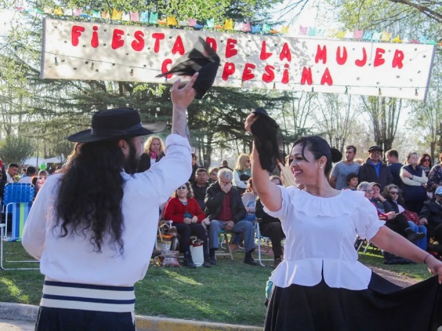 El domingo fue de las mujeres campesinas en Crotto