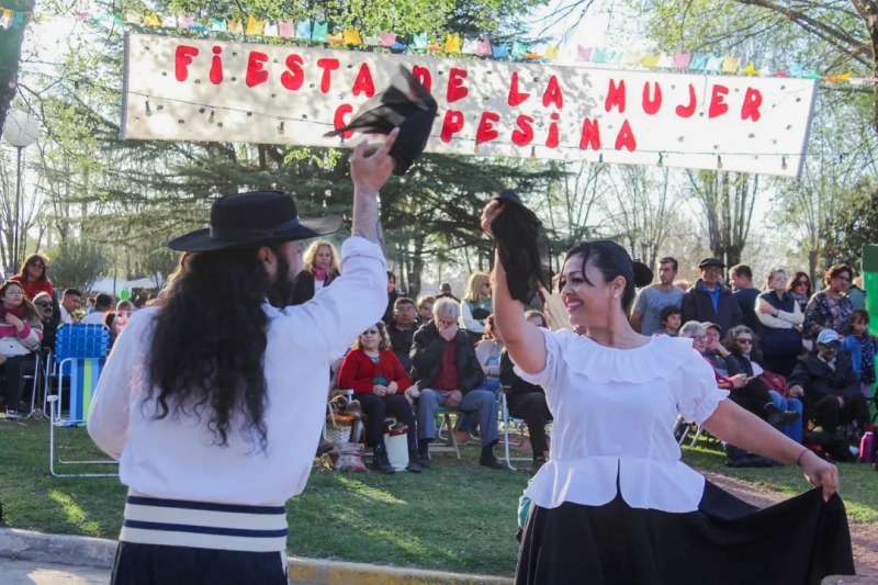 El domingo fue de las mujeres campesinas en Crotto