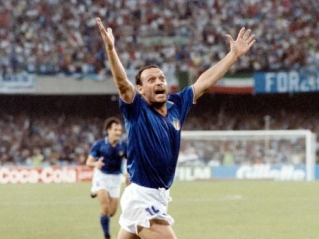 Muri Toto Schillaci, el mximo goleador de Italia 1990