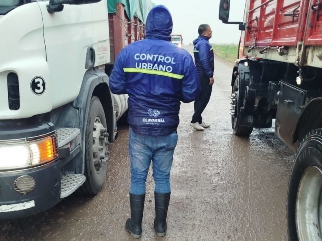 Detectaron diversas faltas en controles a transporte de carga