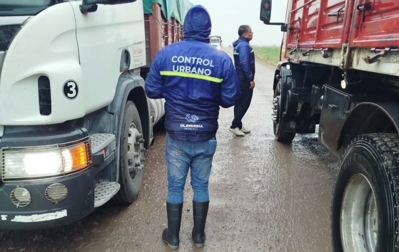 Detectaron diversas faltas en controles a transporte de carga