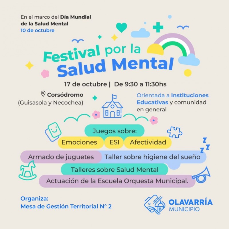 Festival por la Salud Mental en el Corsdromo