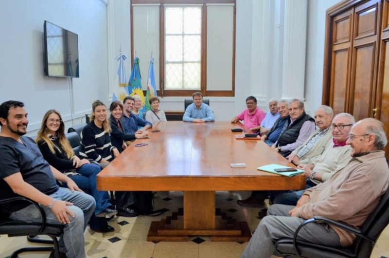 Integrantes de la Cooperadora del Hospital se reunieron con Wesner