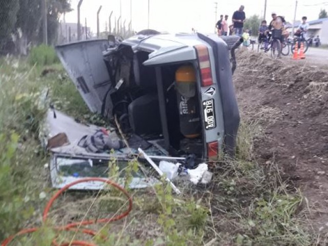 Impactante accidente en Pueyrredn y Las Orqudeas