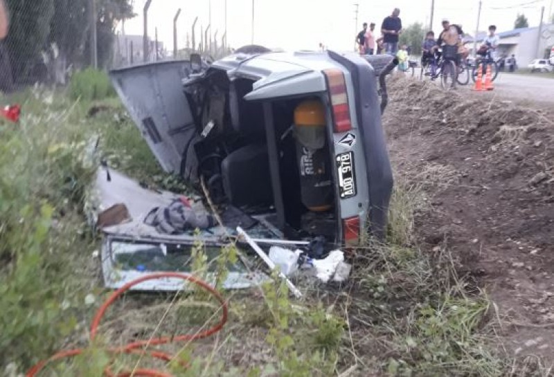 Impactante accidente en Pueyrredn y Las Orqudeas