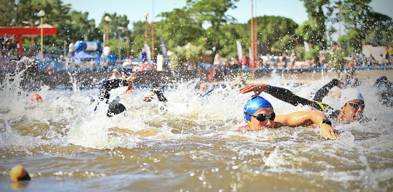 Olavarrienses presentes en el Triatln Sprint de Azul