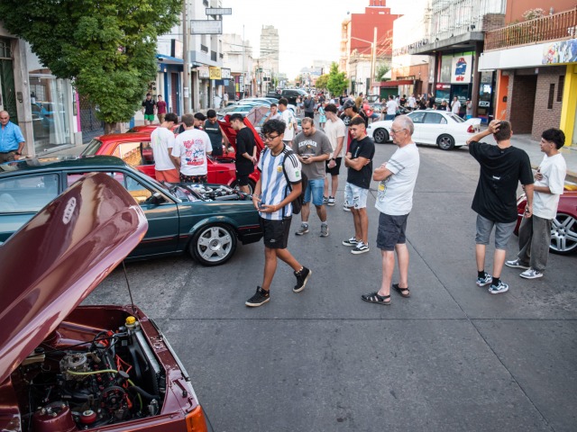 La Night Rider Club engalan la calle Necochea