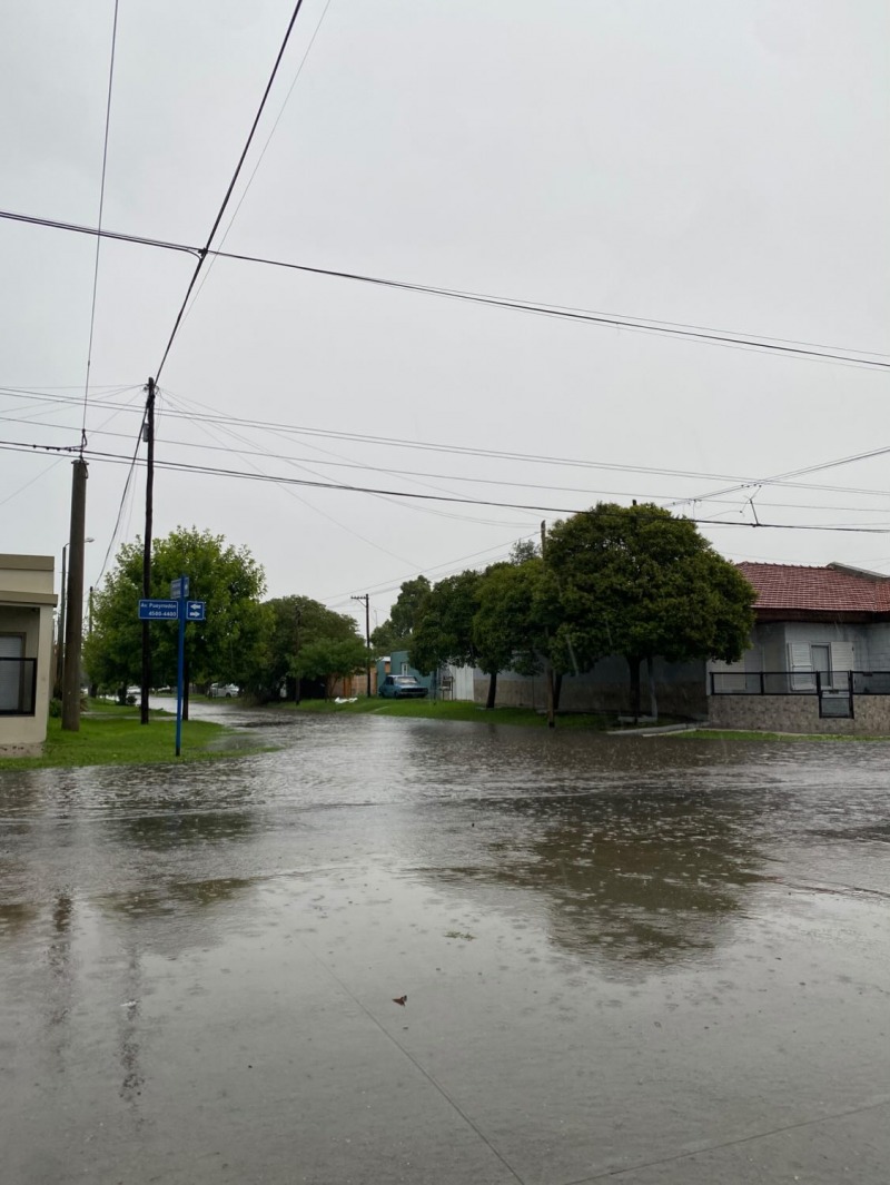 Persiste la lluvia en Olavarra aunque sin mayores inconvenientes