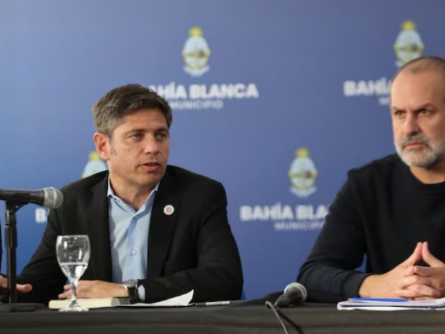 Kicillof pidi que parte del acuerdo con FMI se destine a Baha Blanca