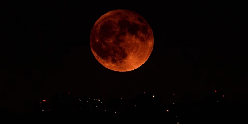 Habr un eclipse y se podr observar la Luna de sangre