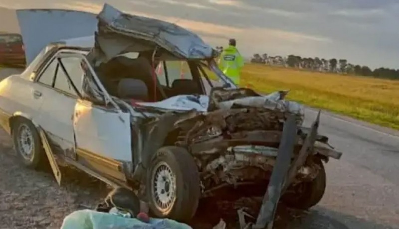 Ruta 226: falleci un olavarriense tras chocar contra un camin