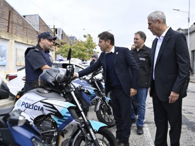 Seguridad: Kicillof enviar fondos a Olavarra